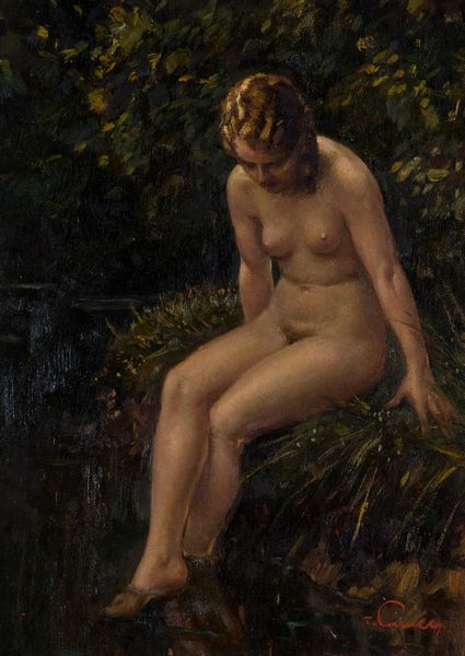 ,TITO CORBELLA : Nina alla fonte  - Asta Grafica e Multipli d'Autore - Associazione Nazionale - Case d'Asta italiane