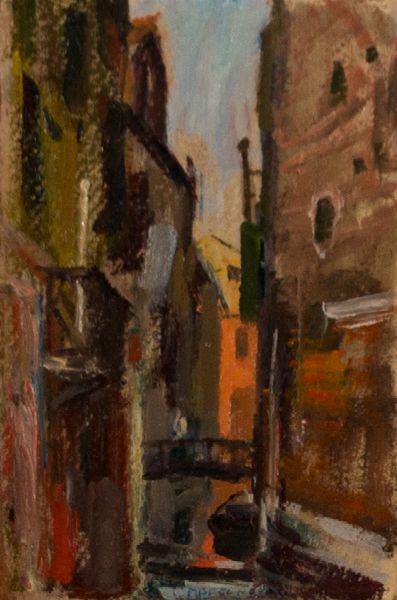 ,MARCO NOVATI : Canale a San Vio  - Asta Grafica e Multipli d'Autore - Associazione Nazionale - Case d'Asta italiane