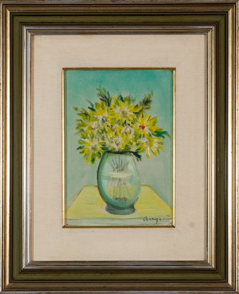 ,ALDO BERGAMINI : Vaso di fiori  - Asta Grafica e Multipli d'Autore - Associazione Nazionale - Case d'Asta italiane