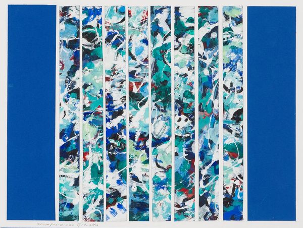 ,GILBERTO CASELLATO : Scomposizione astratta  - Asta Grafica e Multipli d'Autore - Associazione Nazionale - Case d'Asta italiane