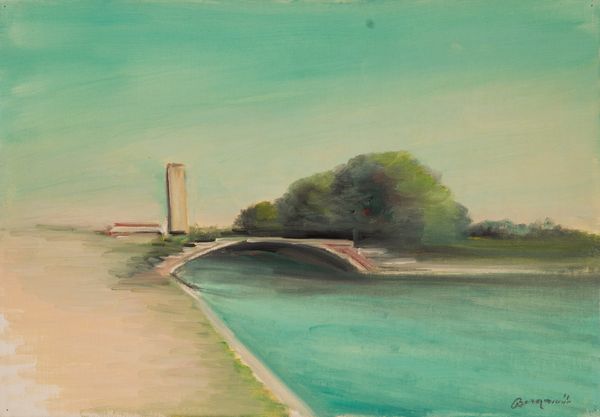 ,ALDO BERGAMINI : Paesaggi lagunari  - Asta Grafica e Multipli d'Autore - Associazione Nazionale - Case d'Asta italiane