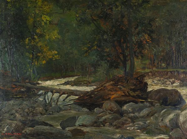 ,SILVIO TALMAN : Dopo la piena  - Asta Grafica e Multipli d'Autore - Associazione Nazionale - Case d'Asta italiane