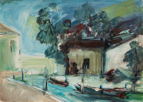 ,ALDO RADI : Paesaggio  - Asta Grafica e Multipli d'Autore - Associazione Nazionale - Case d'Asta italiane