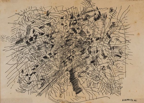 ,RAOUL SCHULTZ : senza titolo  - Asta Grafica e Multipli d'Autore - Associazione Nazionale - Case d'Asta italiane