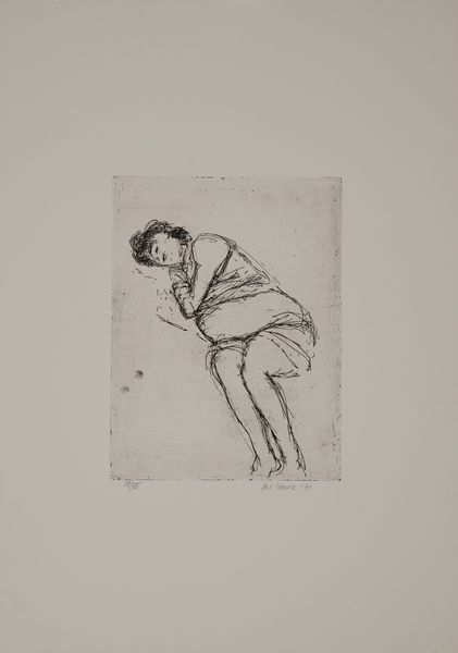 ,GIORGIO DI VENERE : Attesa per Rosalinda  - Asta Grafica e Multipli d'Autore - Associazione Nazionale - Case d'Asta italiane