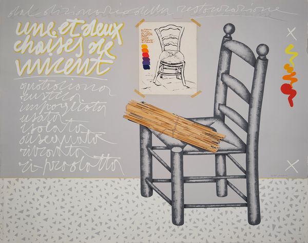 ,CONCETTO POZZATI : senza titolo  - Asta Grafica e Multipli d'Autore - Associazione Nazionale - Case d'Asta italiane