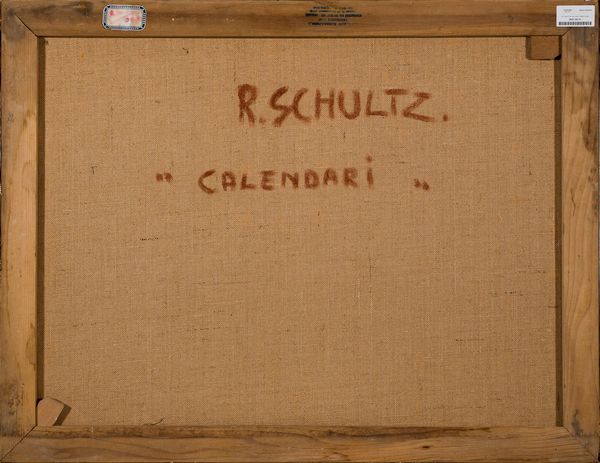 ,RAOUL SCHULTZ : Calendari  - Asta Grafica e Multipli d'Autore - Associazione Nazionale - Case d'Asta italiane