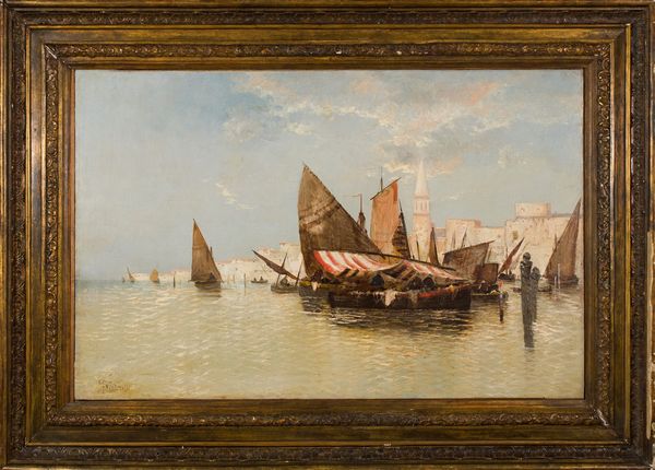 ,Francesco Sartorelli : Bragozzi a Chioggia  - Asta Grafica e Multipli d'Autore - Associazione Nazionale - Case d'Asta italiane