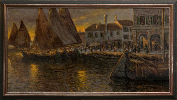 ,MARIO TICULIN : Chioggia  - Asta Grafica e Multipli d'Autore - Associazione Nazionale - Case d'Asta italiane