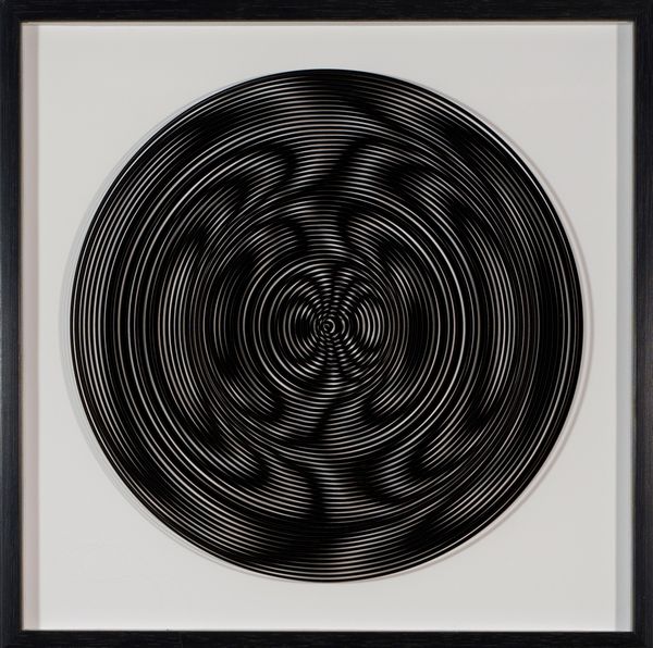 ,MARINA  APOLLONIO : Omaggio a Wilding su disegno 4s, del 1968  - Asta Grafica e Multipli d'Autore - Associazione Nazionale - Case d'Asta italiane