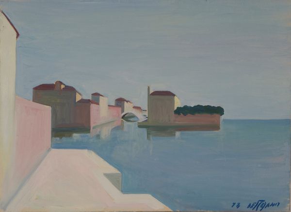 ,GIROLAMO DE STEFANI : Natura morta - Paesaggio lagunare  - Asta Grafica e Multipli d'Autore - Associazione Nazionale - Case d'Asta italiane