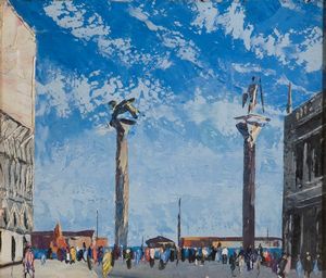 ,Anonimo - Piazzetta san Marco