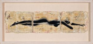 ,HYENA - Paolo Lasagni : Figura  - Asta Grafica e Multipli d'Autore - Associazione Nazionale - Case d'Asta italiane