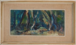 ,ELMO AMBROSI : Alberi  - Asta Grafica e Multipli d'Autore - Associazione Nazionale - Case d'Asta italiane