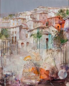 ,TINO  RUSCONI - Luci in collina