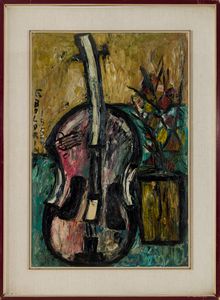 ,GUSTAVO  BOLDRINI : Natura morta  - Asta Grafica e Multipli d'Autore - Associazione Nazionale - Case d'Asta italiane