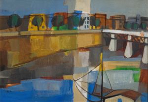 ,FAUSTO MARIA CASOTTI CAURI - Ponte Sublicio 1966, Marina 1965