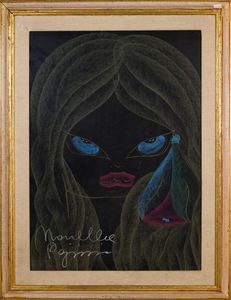 ,NOVELLA  PARIGINI : senza titolo  - Asta Grafica e Multipli d'Autore - Associazione Nazionale - Case d'Asta italiane