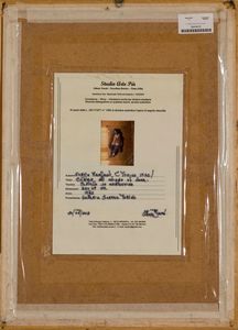 ,SERGIO MANFREDI : Clown al chiaro di luna  - Asta Grafica e Multipli d'Autore - Associazione Nazionale - Case d'Asta italiane