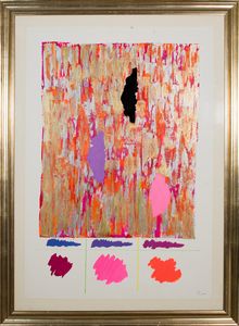 ,ENNIO FINZI : senza titolo  - Asta Grafica e Multipli d'Autore - Associazione Nazionale - Case d'Asta italiane