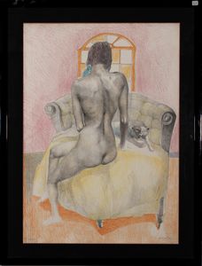 ,UGO ATTARDI : Nudo  - Asta Grafica e Multipli d'Autore - Associazione Nazionale - Case d'Asta italiane