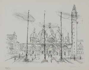 ,GIORGIO VALENZIN : Soggetti vari  - Asta Grafica e Multipli d'Autore - Associazione Nazionale - Case d'Asta italiane