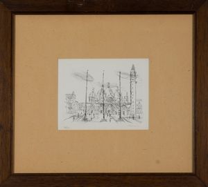 ,GIORGIO VALENZIN : Soggetti vari  - Asta Grafica e Multipli d'Autore - Associazione Nazionale - Case d'Asta italiane