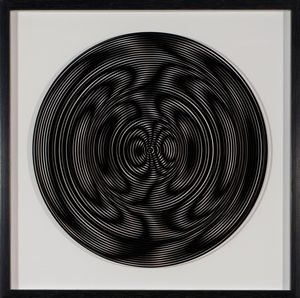 ,MARINA  APOLLONIO : Omaggio a Wilding su disegno 4s, del 1968  - Asta Grafica e Multipli d'Autore - Associazione Nazionale - Case d'Asta italiane