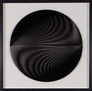 ,MARINA  APOLLONIO : Omaggio a Wilding su disegno 5H, del 1965 (2a versione)  - Asta Grafica e Multipli d'Autore - Associazione Nazionale - Case d'Asta italiane