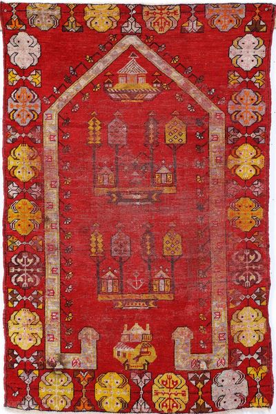 Tappeto Anatolia, inizio XX secolo  - Asta Antiquariato Giugno - Associazione Nazionale - Case d'Asta italiane