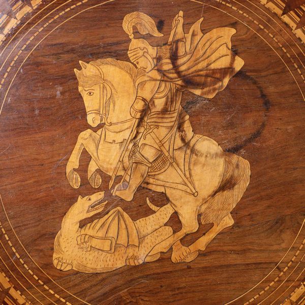 Tavolo sorrentino. XIX-XX secolo  - Asta Antiquariato Giugno - Associazione Nazionale - Case d'Asta italiane