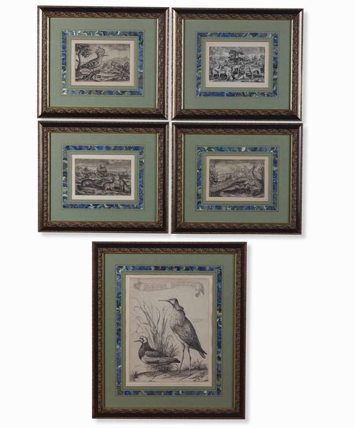 Quattro cromolitografie con soggetti ippici. Fine Secolo XIX  - Asta Antiquariato Giugno - Associazione Nazionale - Case d'Asta italiane