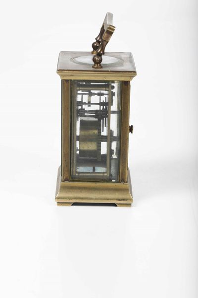 Officielle in ottone e vetro  - Asta Antiquariato Giugno - Associazione Nazionale - Case d'Asta italiane