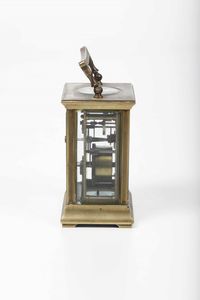 Officielle in ottone e vetro  - Asta Antiquariato Giugno - Associazione Nazionale - Case d'Asta italiane