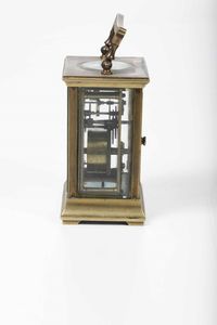 Officielle in ottone e vetro  - Asta Antiquariato Giugno - Associazione Nazionale - Case d'Asta italiane