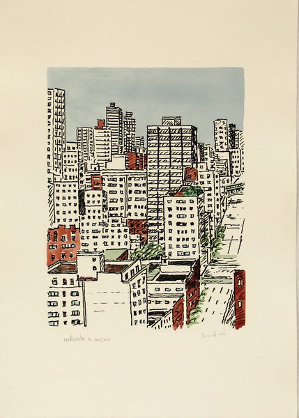 ,Orfeo Tamburi : New York - Cartella di 4 incisioni acquarellate  - Asta Arte moderna e contemporanea | Summer season - Associazione Nazionale - Case d'Asta italiane