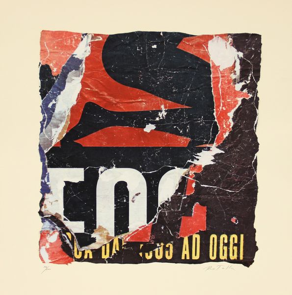 ,Mimmo Rotella : Al Metropolitan - Cartella di 4 serilito+collage  - Asta Arte moderna e contemporanea | Summer season - Associazione Nazionale - Case d'Asta italiane