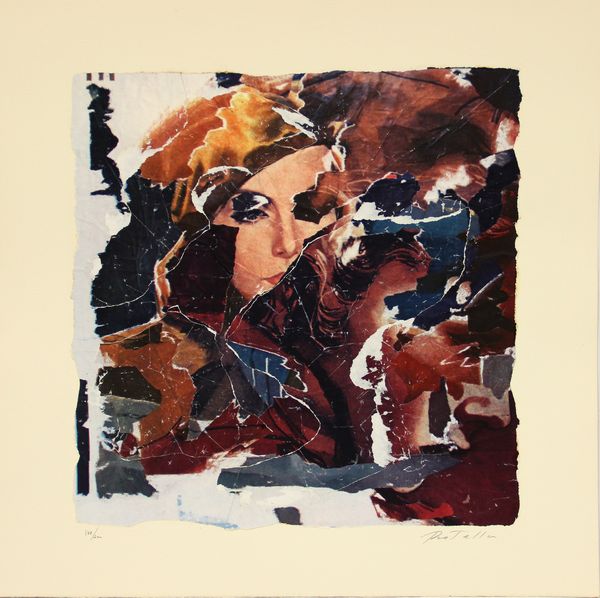 ,Mimmo Rotella : Al Metropolitan - Cartella di 4 serilito+collage  - Asta Arte moderna e contemporanea | Summer season - Associazione Nazionale - Case d'Asta italiane