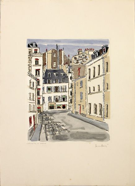 ,Orfeo Tamburi : Parigi - Lotto composto da 7 opere  - Asta Arte moderna e contemporanea | Summer season - Associazione Nazionale - Case d'Asta italiane