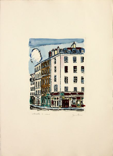 ,Orfeo Tamburi : Parigi - Lotto composto da 7 opere  - Asta Arte moderna e contemporanea | Summer season - Associazione Nazionale - Case d'Asta italiane