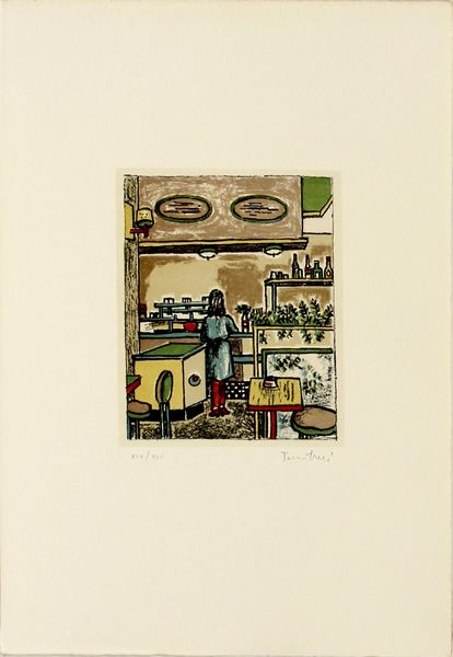 ,Orfeo Tamburi : Paris-Bars - Cartella di 5 litografie  - Asta Arte moderna e contemporanea | Summer season - Associazione Nazionale - Case d'Asta italiane