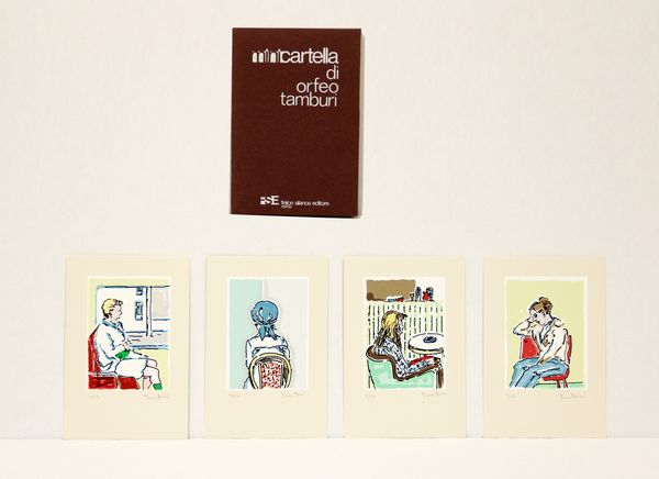 ,Orfeo Tamburi : Minicartella di Orfeo Tamburi  - Asta Arte moderna e contemporanea | Summer season - Associazione Nazionale - Case d'Asta italiane