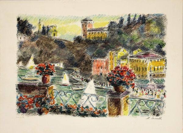 ,Michele Cascella : Raccolta di 10 litografia  - Asta Arte moderna e contemporanea | Summer season - Associazione Nazionale - Case d'Asta italiane