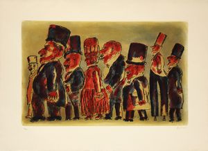 ,FRANZ BORGHESE - Senza titolo