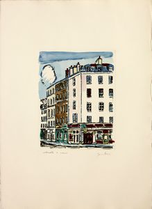 ,Orfeo Tamburi : Parigi - Lotto composto da 7 opere  - Asta Arte moderna e contemporanea | Summer season - Associazione Nazionale - Case d'Asta italiane