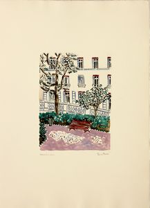 ,Orfeo Tamburi : Parigi - Lotto composto da 7 opere  - Asta Arte moderna e contemporanea | Summer season - Associazione Nazionale - Case d'Asta italiane