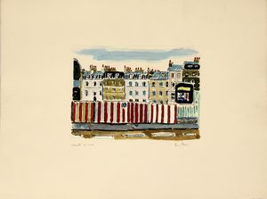 ,Orfeo Tamburi : Parigi - Lotto composto da 7 opere  - Asta Arte moderna e contemporanea | Summer season - Associazione Nazionale - Case d'Asta italiane