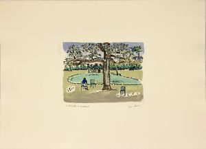 ,Orfeo Tamburi : Parigi - Lotto composto da 7 opere  - Asta Arte moderna e contemporanea | Summer season - Associazione Nazionale - Case d'Asta italiane