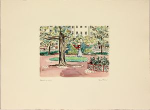 ,Orfeo Tamburi : Parigi - Lotto composto da 7 opere  - Asta Arte moderna e contemporanea | Summer season - Associazione Nazionale - Case d'Asta italiane