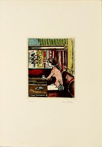 ,Orfeo Tamburi : Paris-Bars - Cartella di 5 litografie  - Asta Arte moderna e contemporanea | Summer season - Associazione Nazionale - Case d'Asta italiane